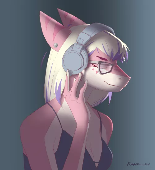 She's just chilling, Comm for u/MayhemQueenston, Comms Open Dm if u're interested