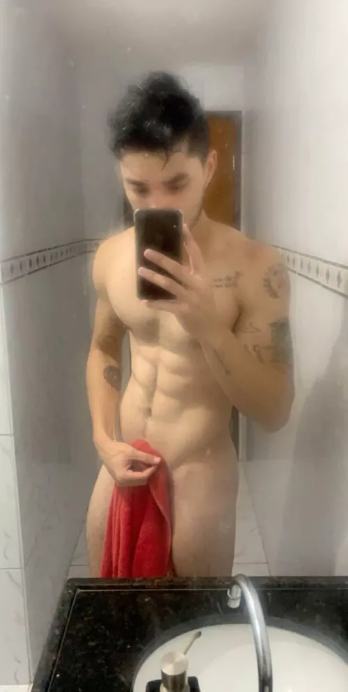 Shower 🚿 time?
