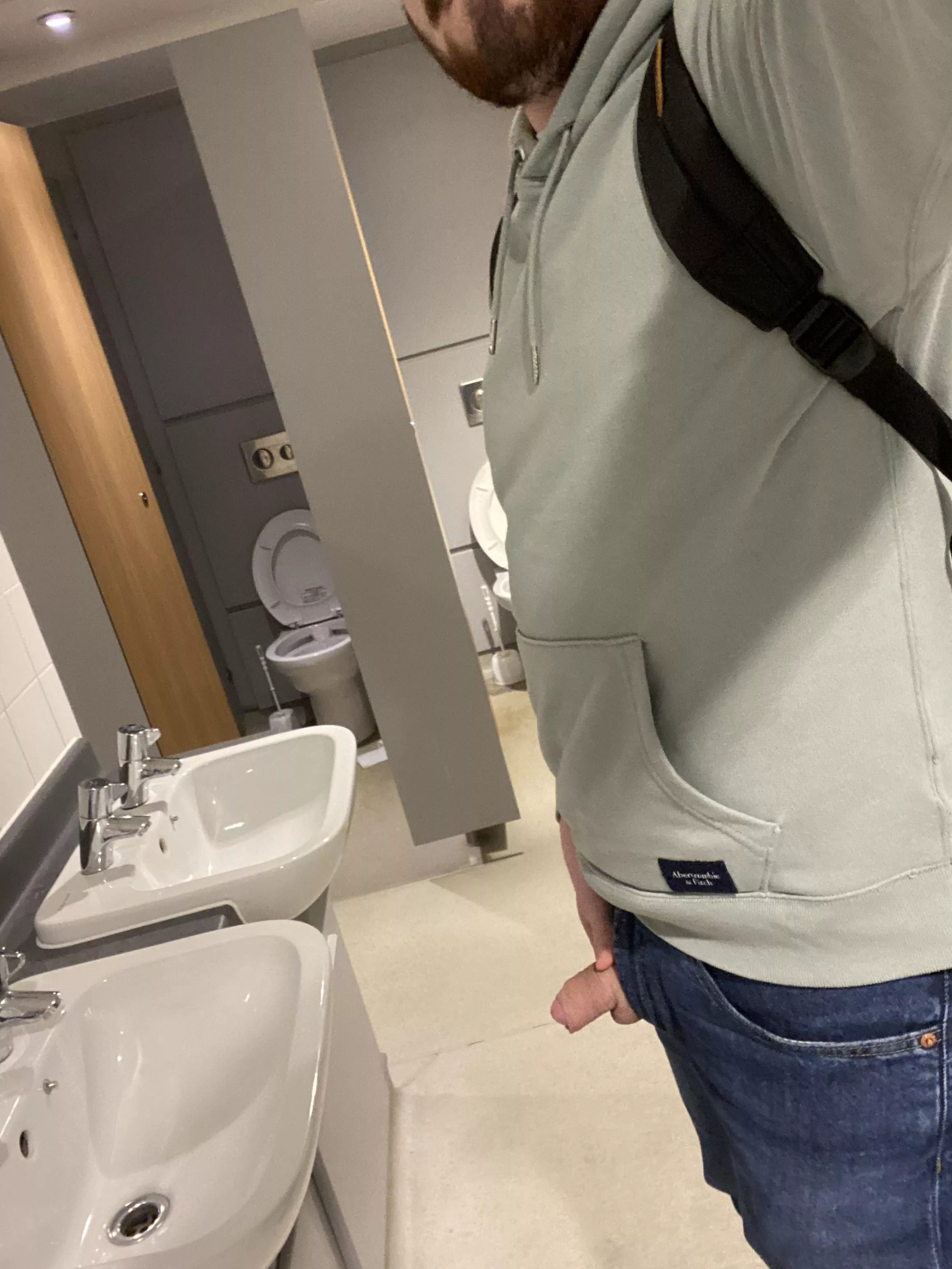 Some Uni toilets - was pretty nervous!