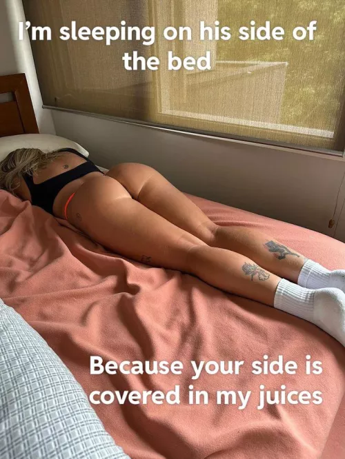 Sorry wifey. You’ll rue the day you called me a bitch.