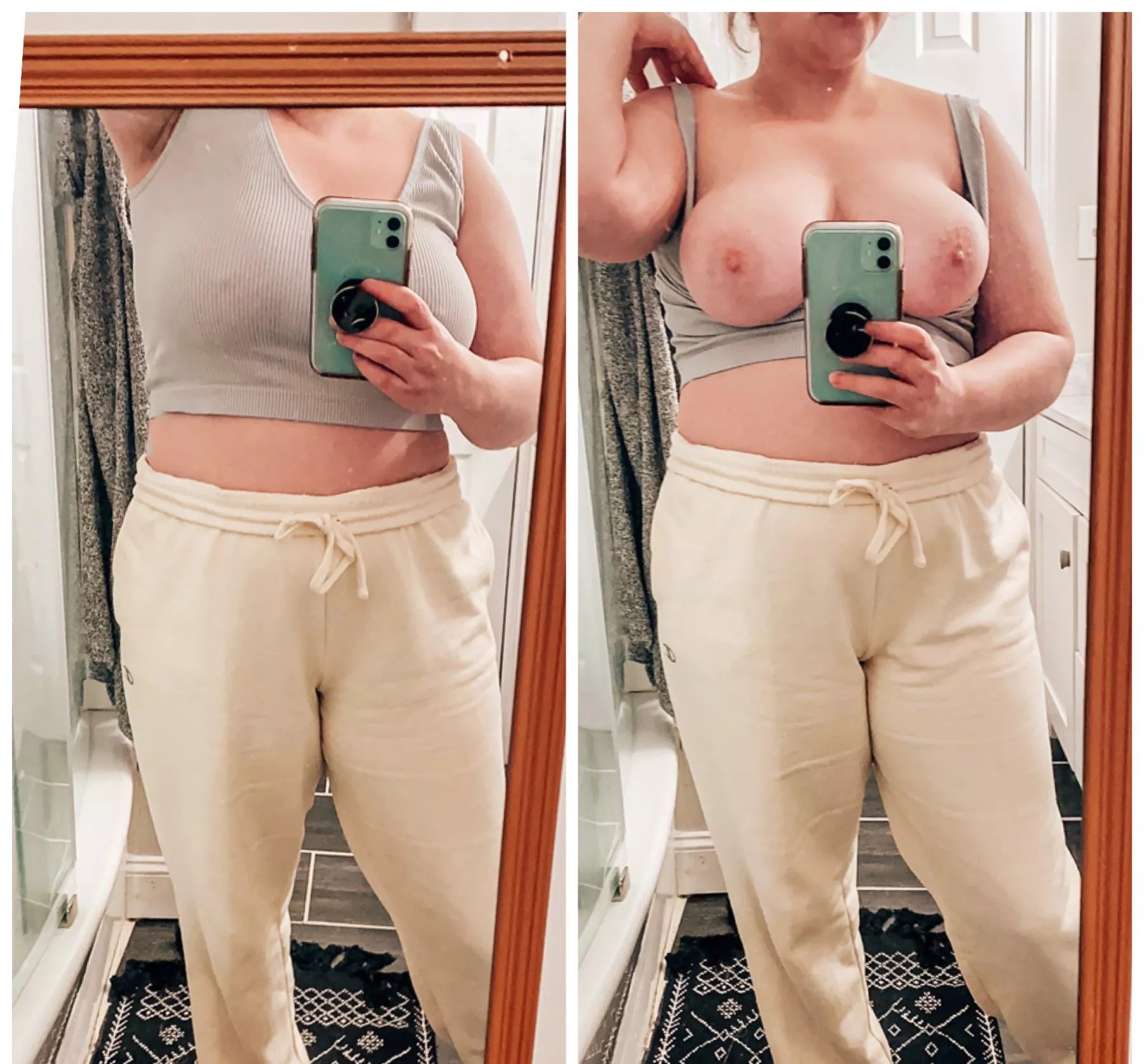 Undressing for the night, who wants to help? #👻nipples