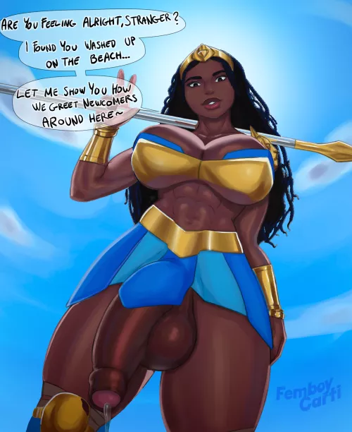 Washed Up On Futa Beach (Femboy Carti)