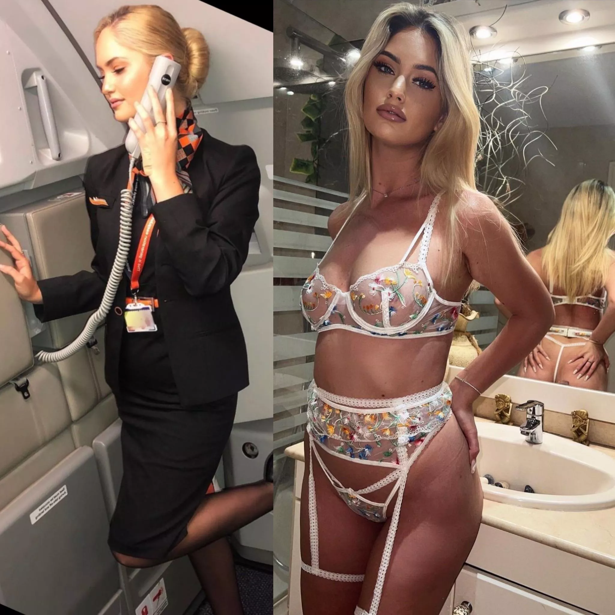 When the hair comes down…