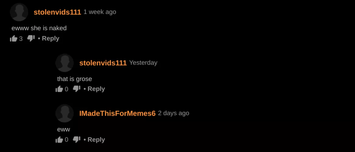 why ever would they do such a thing? on my wholesome christian website no less!