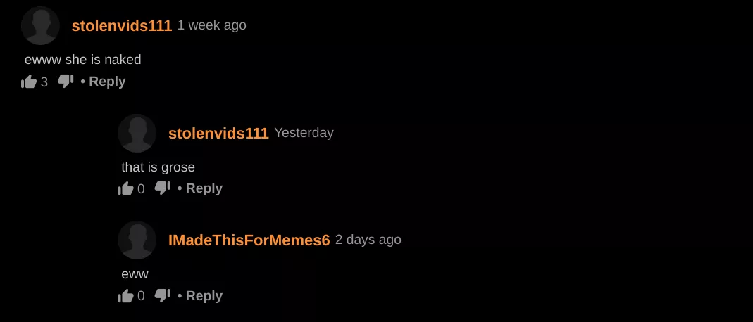 why ever would they do such a thing? on my wholesome christian website no less!