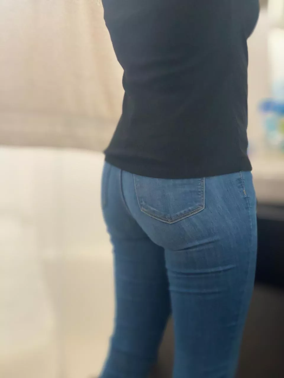 Wife’s ass in jeans….