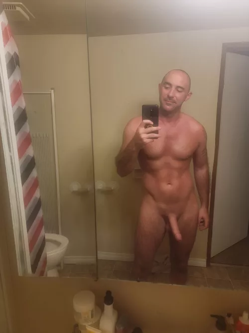 woke up in a good mood this morning 🍆