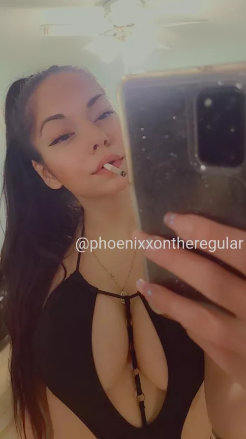 would you watch me smoke? 😇💨