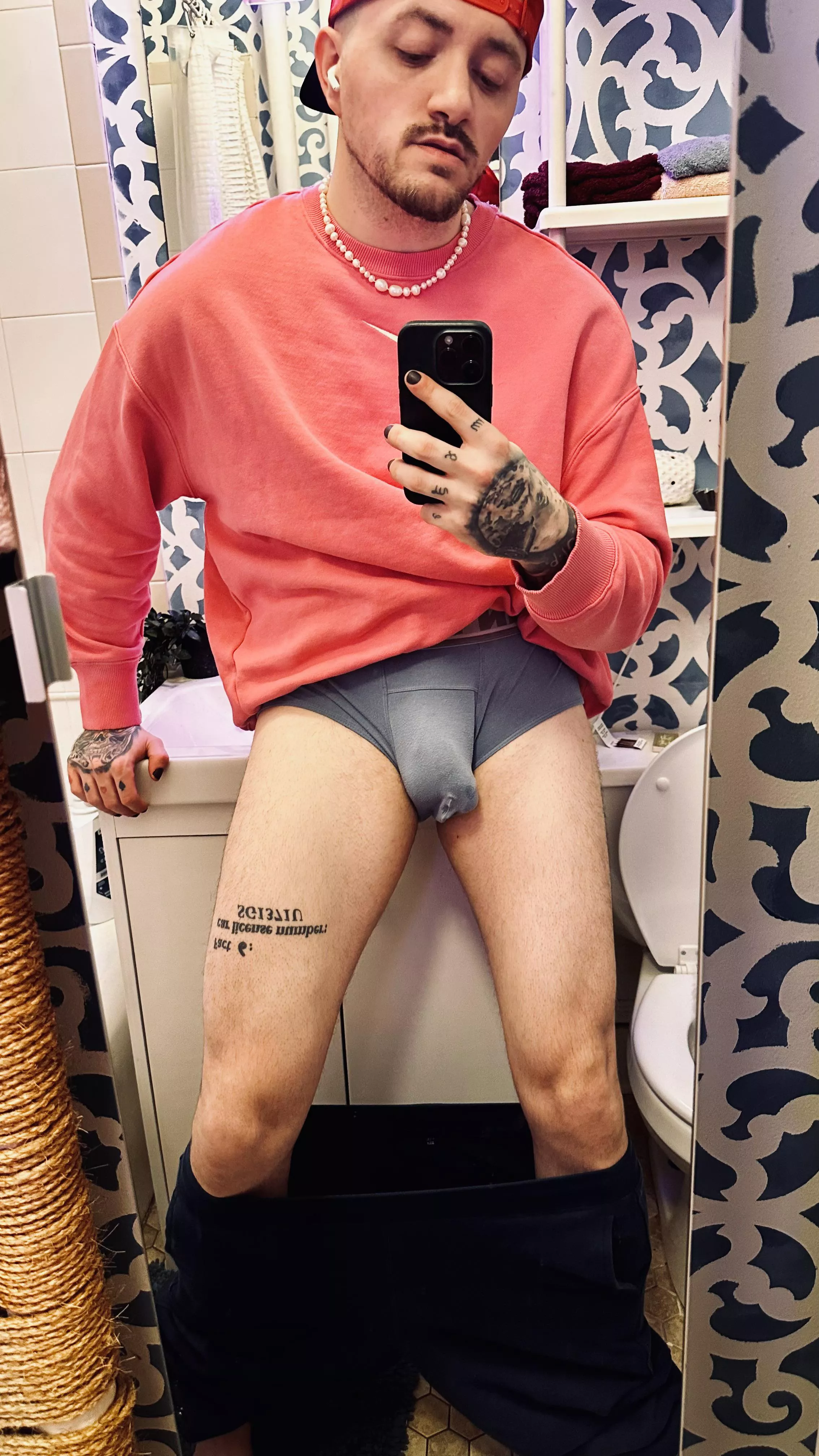 Wyd if you catch me with my pants down