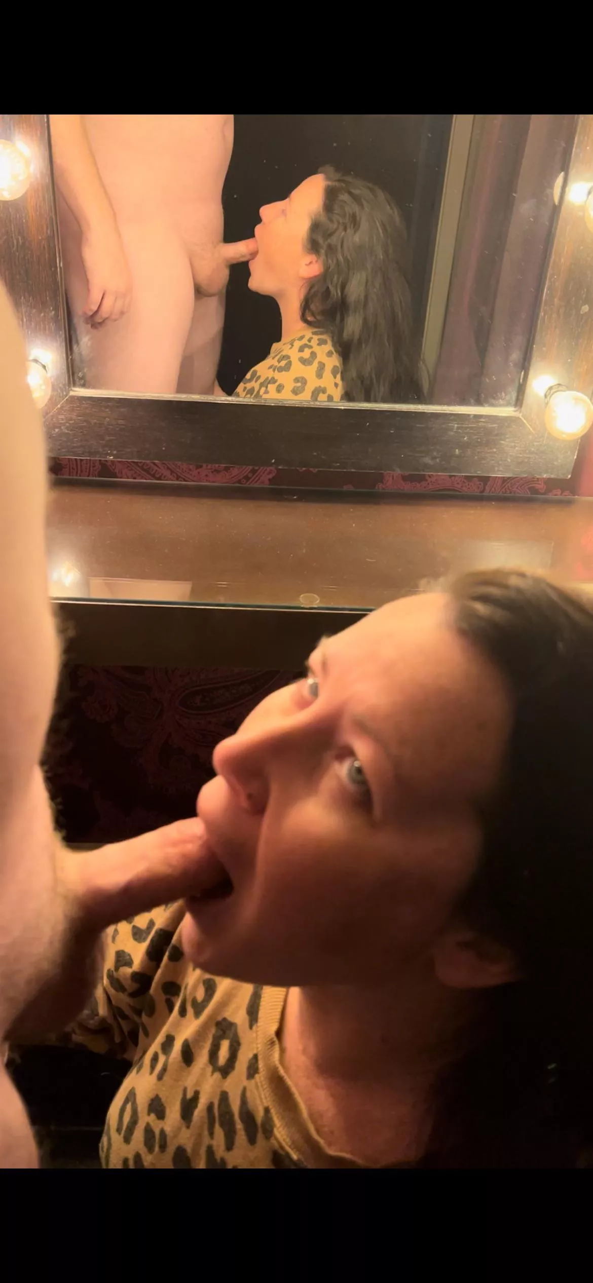 A little fun with my hubbys friend while he was at the hotel pool (OC)