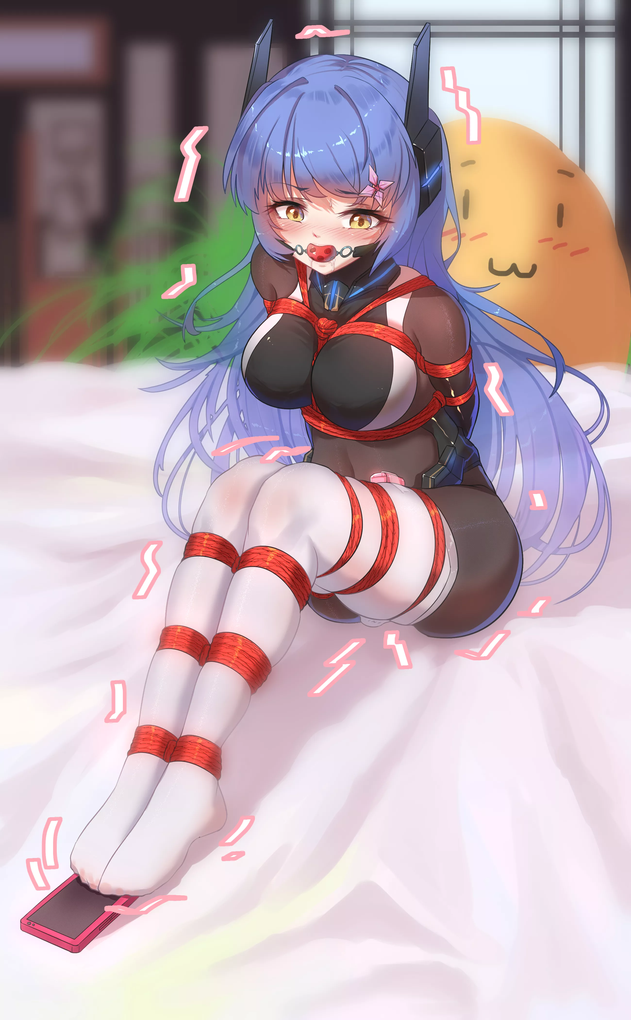 Bondage looks even better on an innocent lady