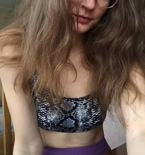 Braless and free day. Love it!