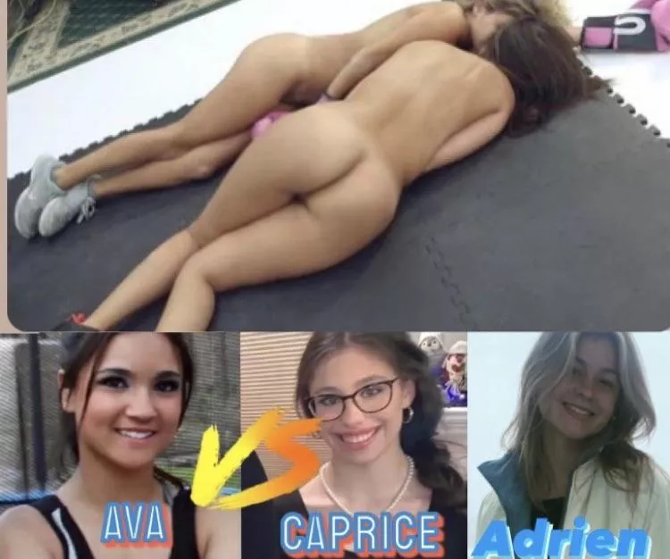 Caprice and Adrien knocked out,stripped and forced to kiss while unconscious by Ava