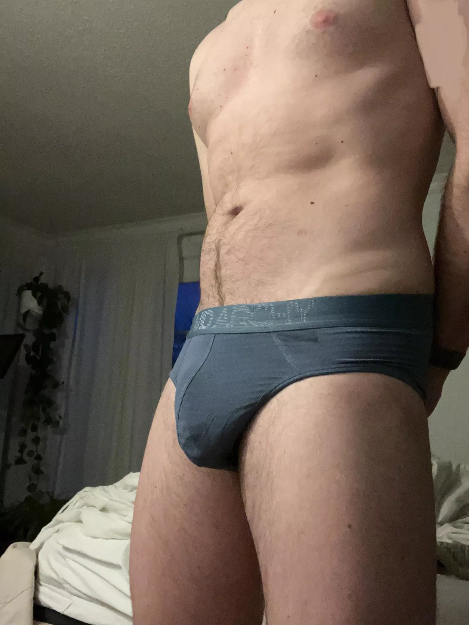 Dad in briefs