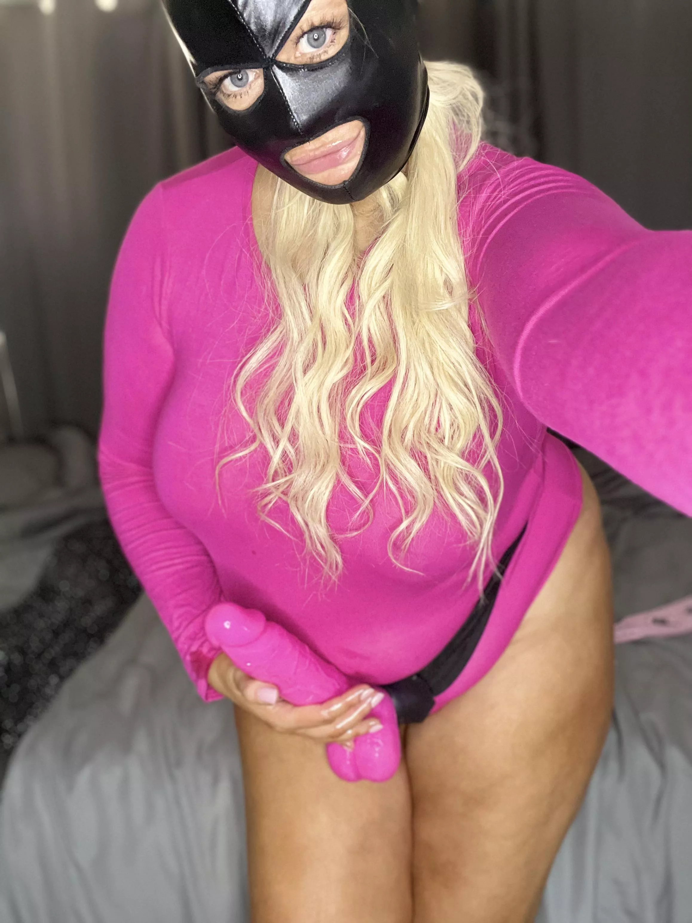 [domme] Caution, slippery when wet…nice lubed up cock ready to violate you