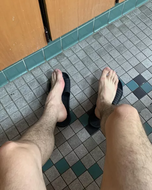 Fresh after the gym shower, what do you think?