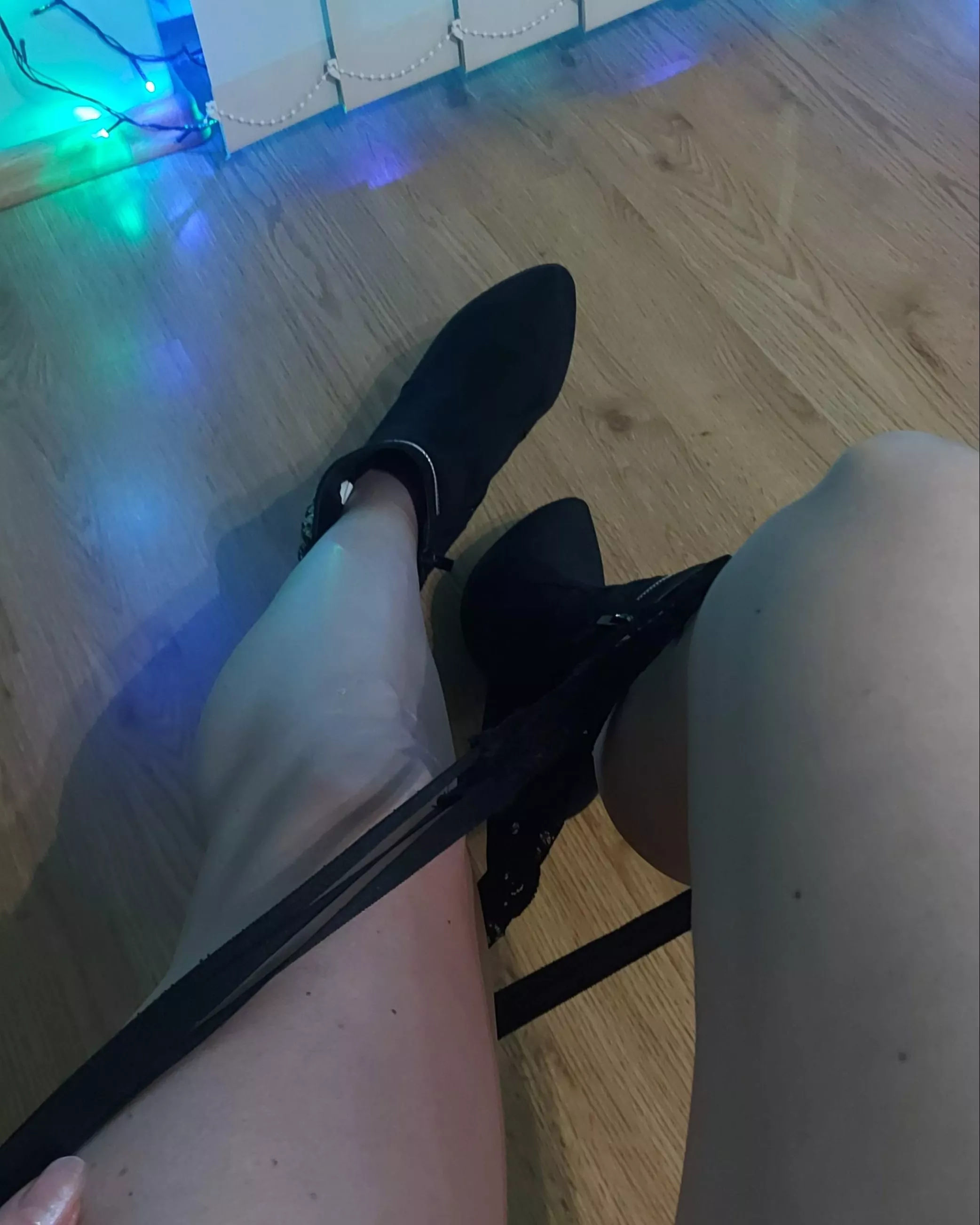 Gorgeous legs,heals, panties off...