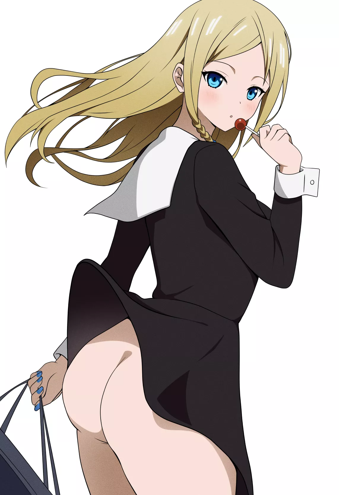 Hayasaka not wearing panties