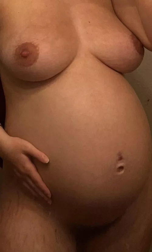 He didn’t pull out so now I’ve gotta push