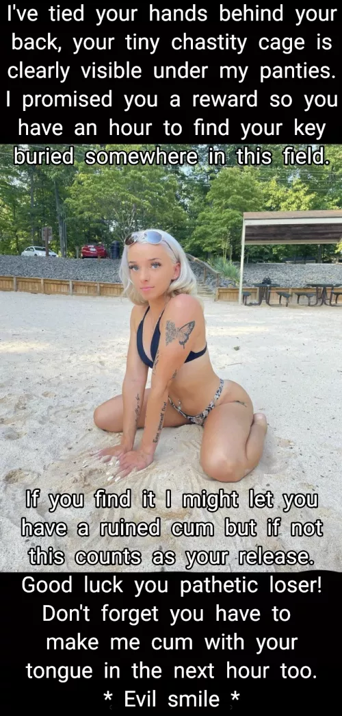 If you find your key you might get a ruin, either way your release day comes once a year