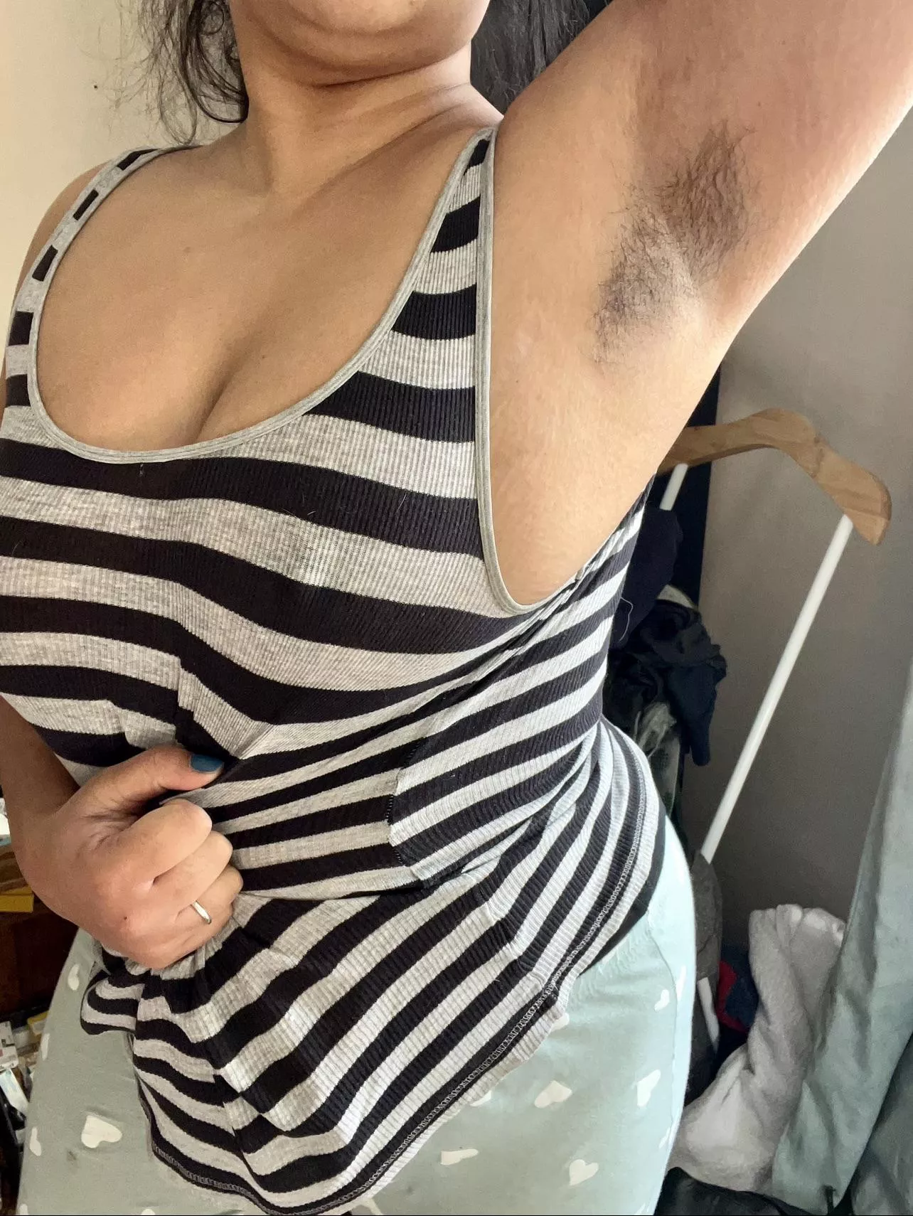 Just warming my lovely armpits in the winter sun