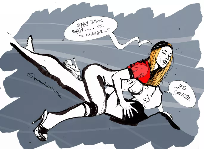 Ladies! always lovingly remind your men who's in charge [OC]