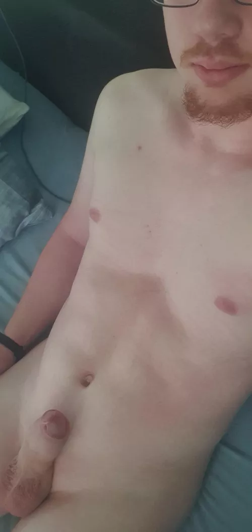 [M21] just my lil beard and fat boner ;)