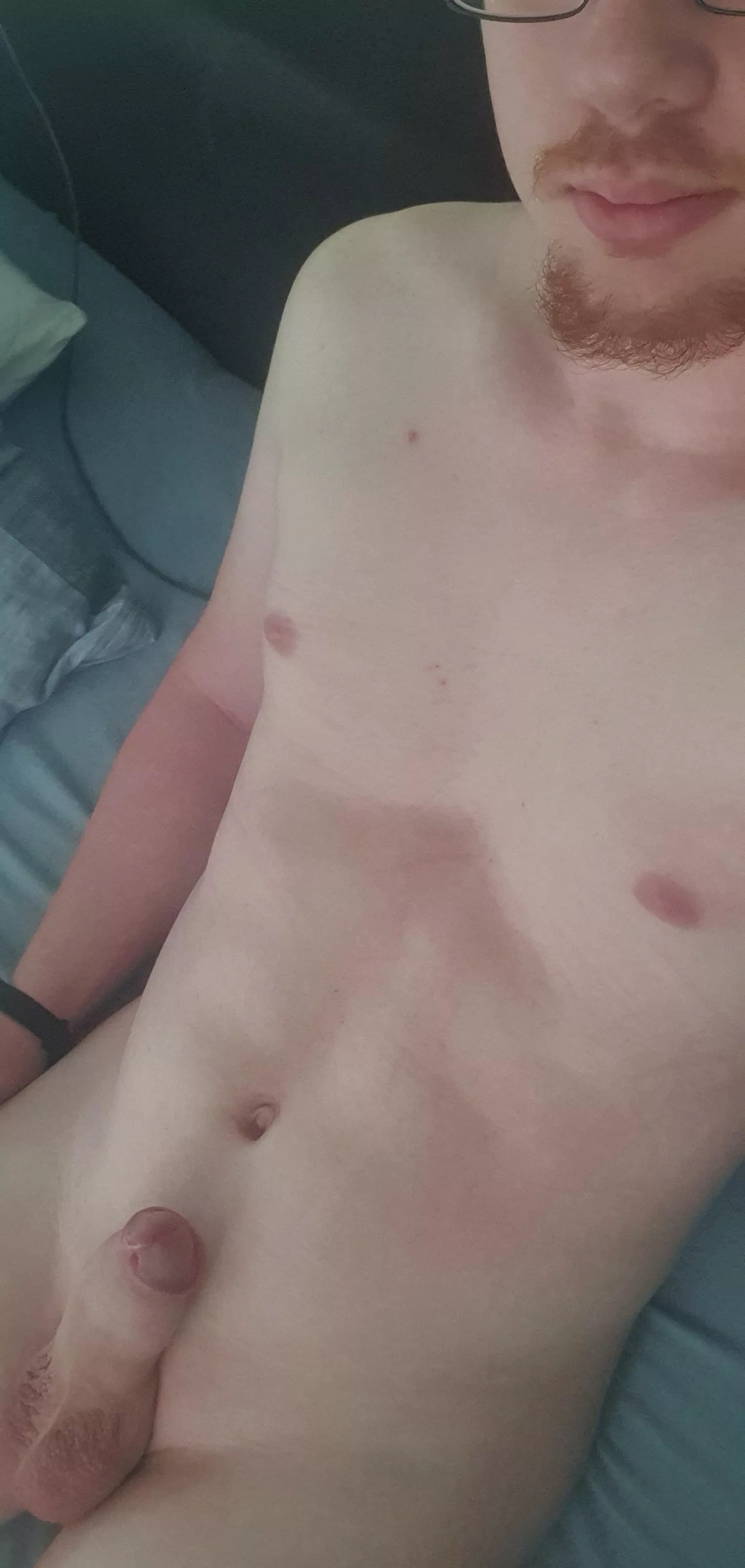 [M21] just my lil beard and fat boner ;)