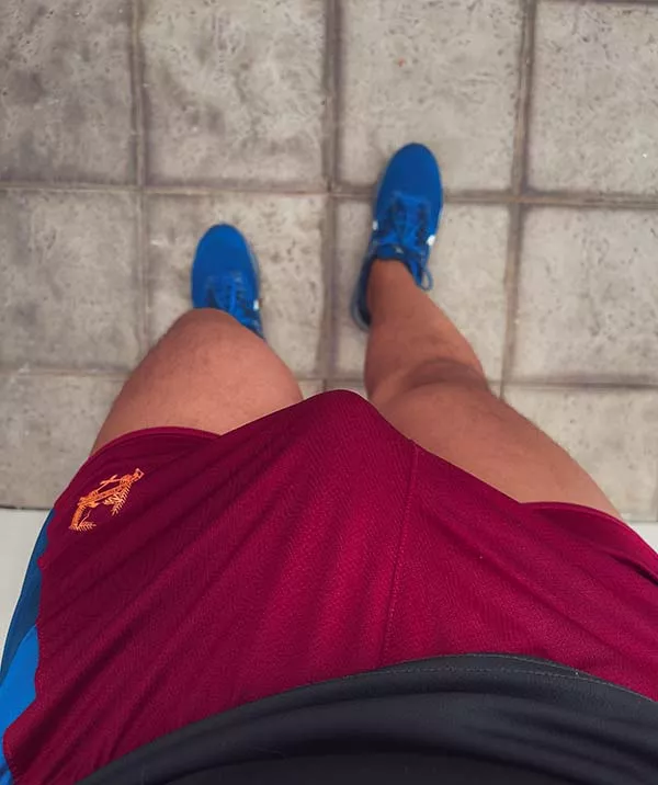 Maybe boxers would've been a good idea?