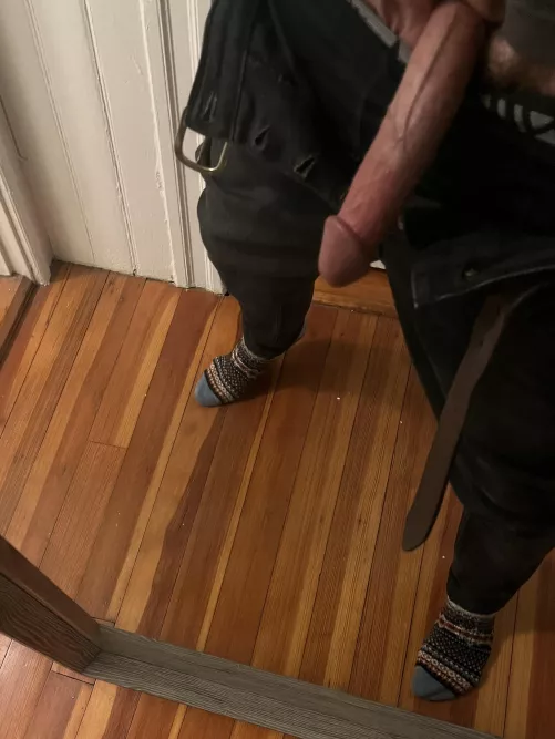 Meet me in the bathroom, i have a surprise for you