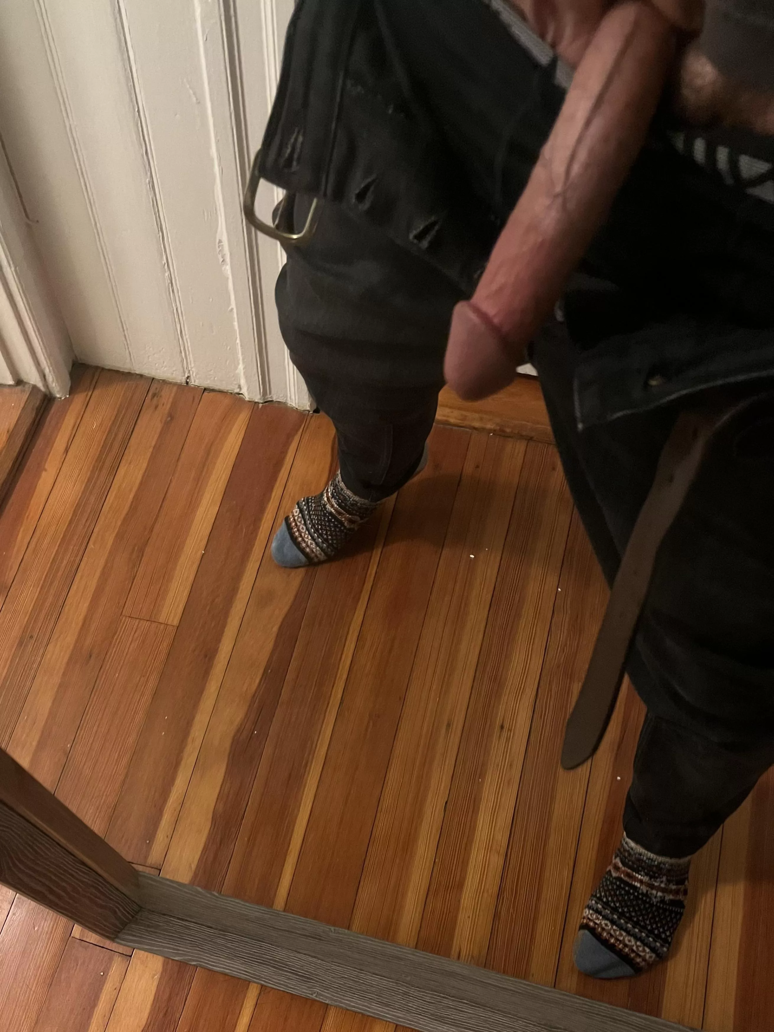 Meet me in the bathroom, i have a surprise for you