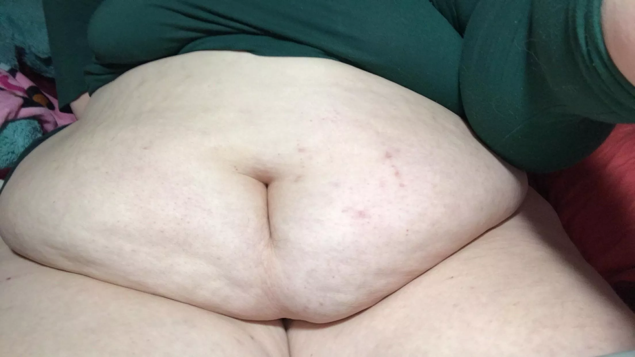 needing someone to rub my belly <3