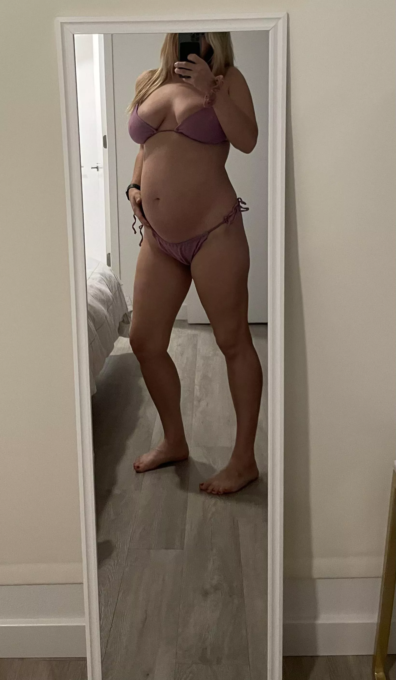 Pants don’t fit anymore but bikinis do!