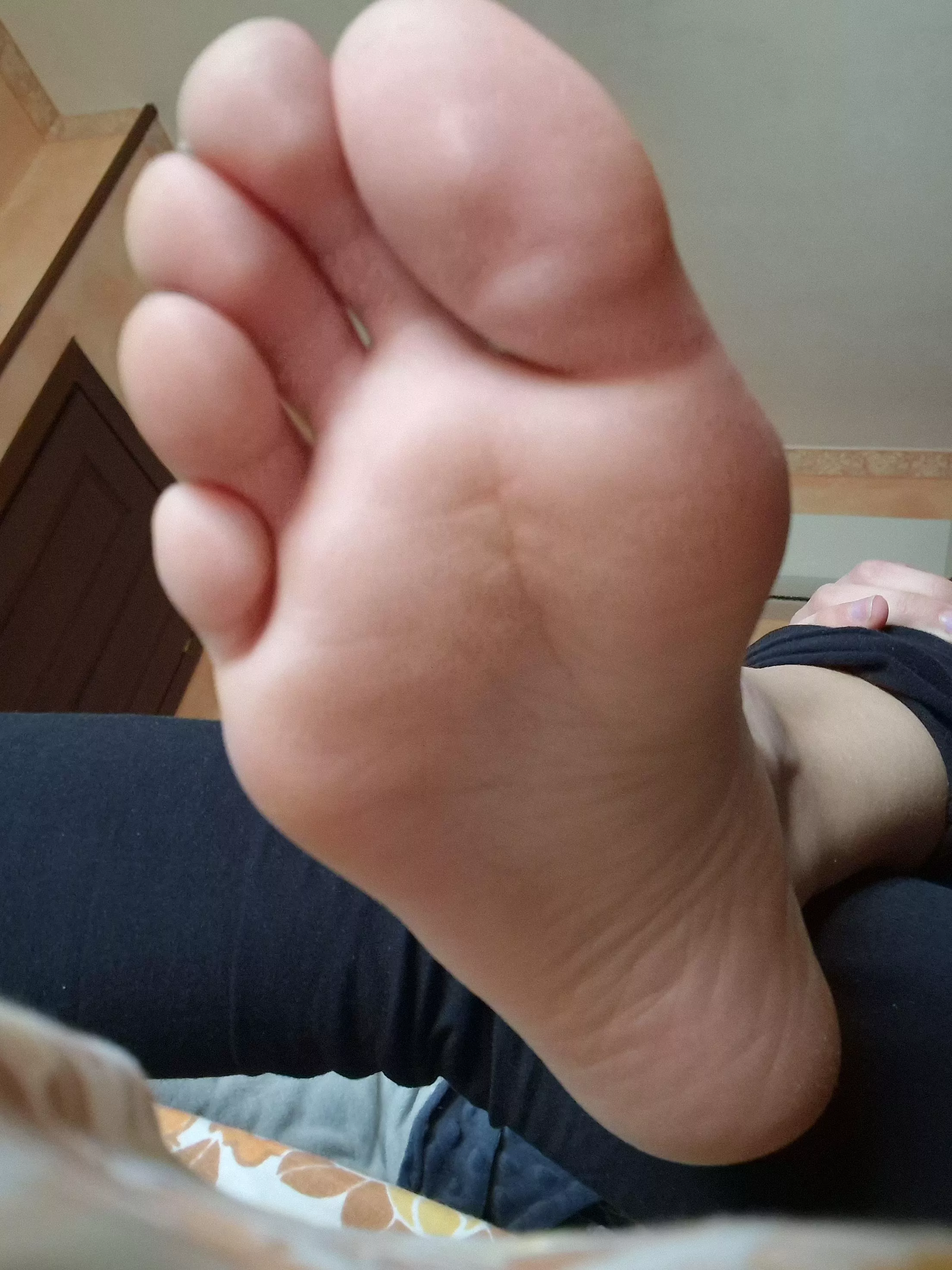 pov: we're playing truth or dare, you chose dare and i ask you to smell my feet