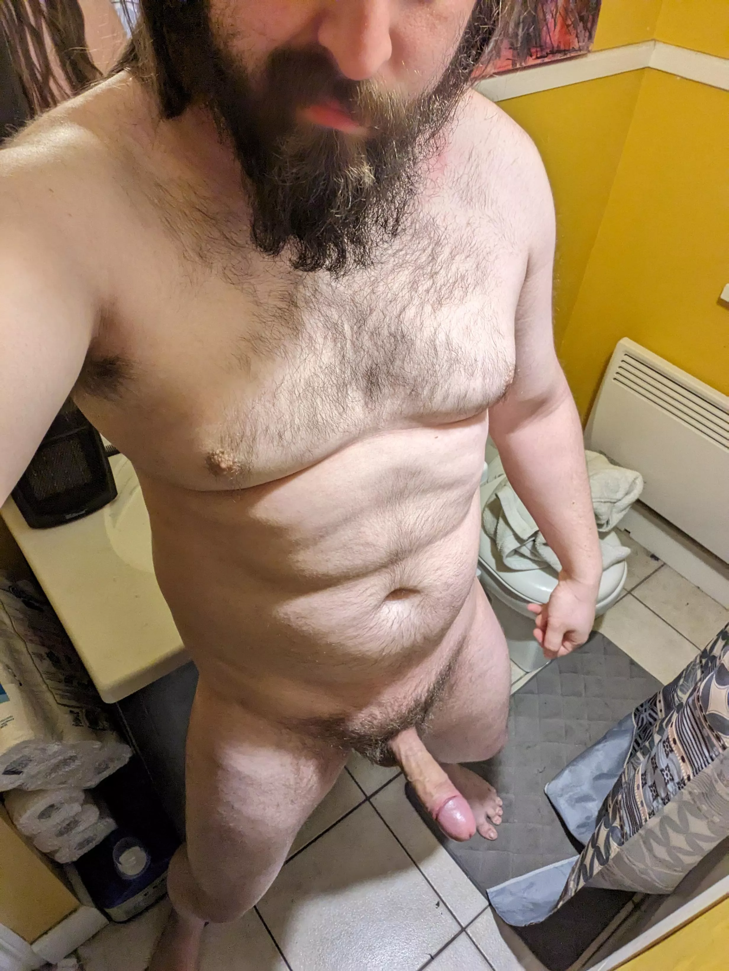 Pre shower selfie