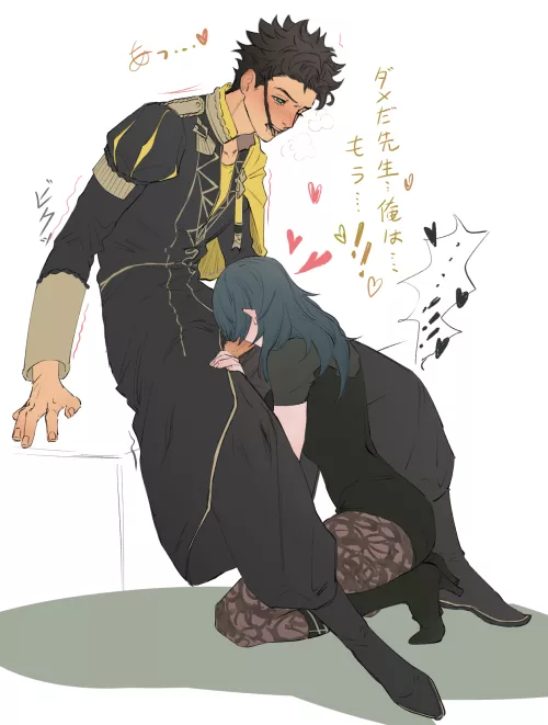 Professor Byleth has become addicted to Claude's taste (@Nord_nsfw)