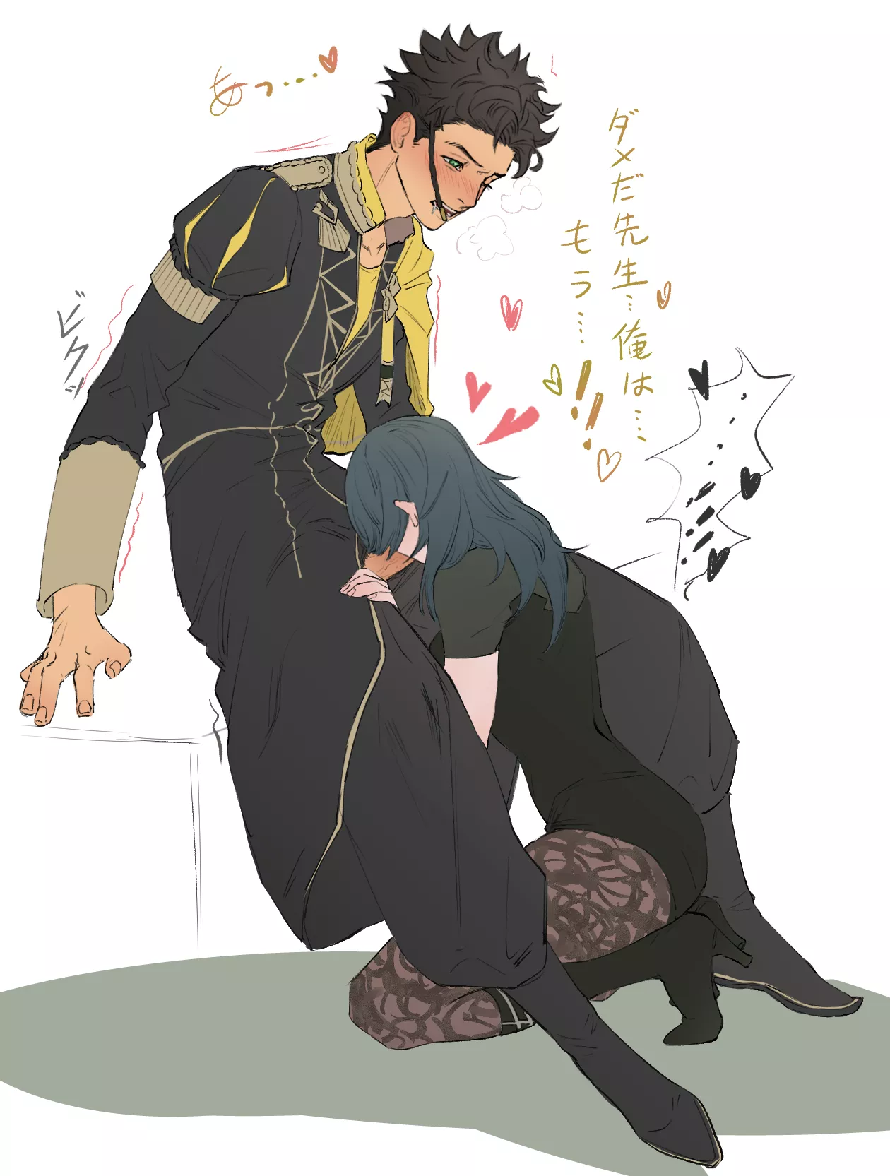 Professor Byleth has become addicted to Claude's taste (@Nord_nsfw)