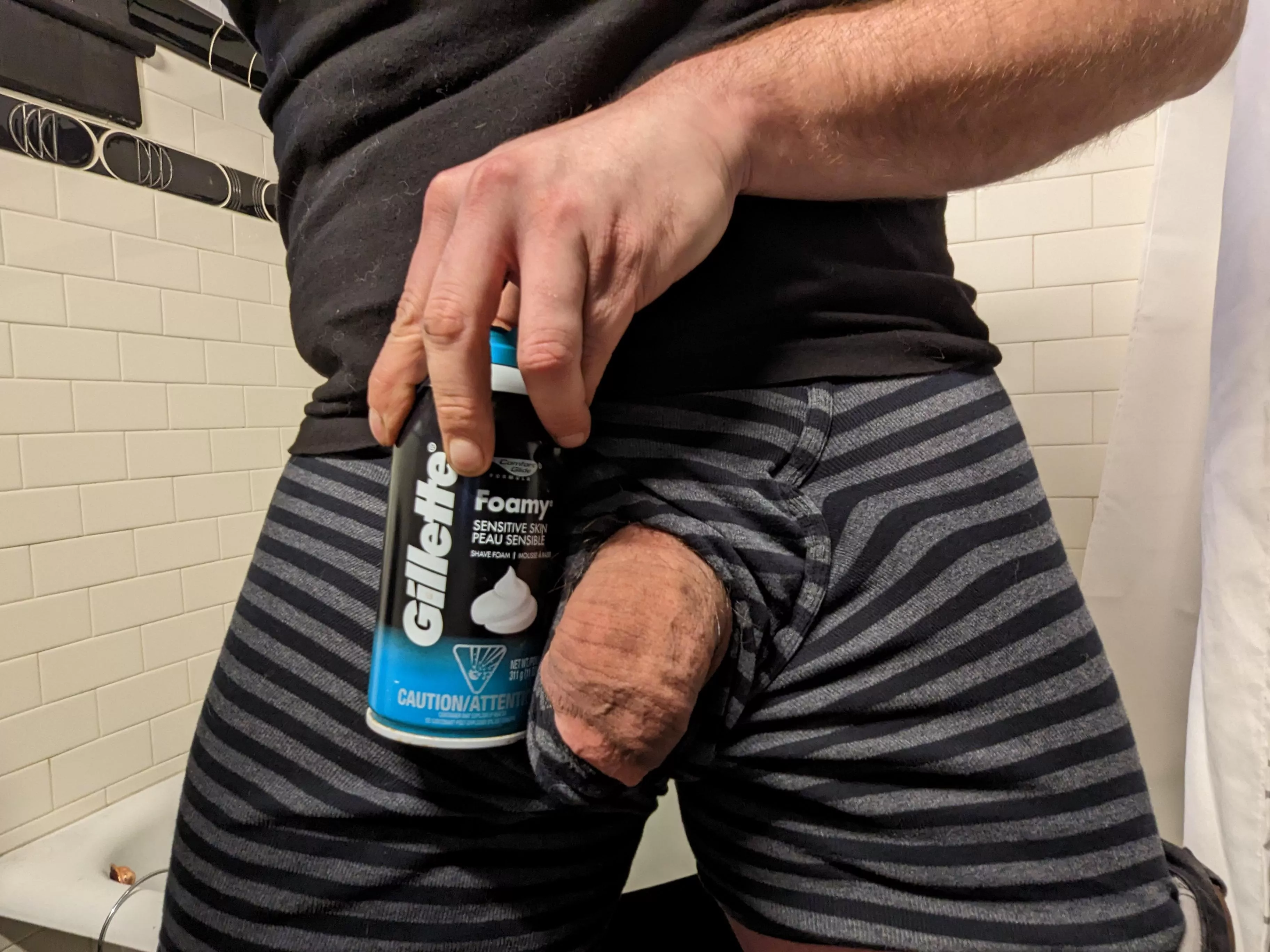 semi hard chub on hump day