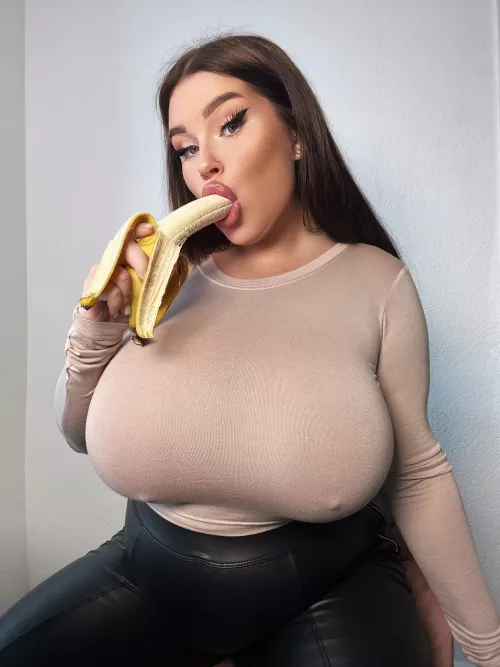 She loves bananas