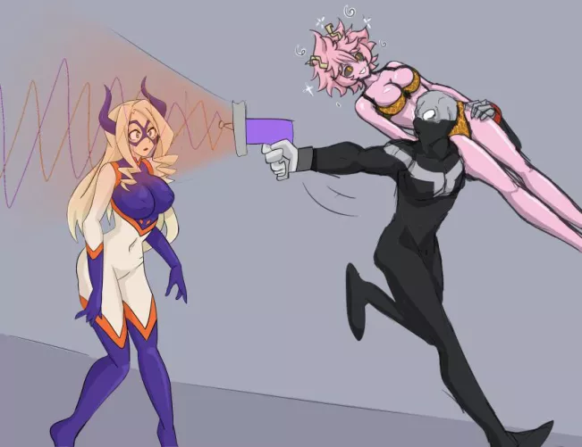 Strong bodies, weak minds! [electrickronos] (Mina Ashido & Yu Takeyama)