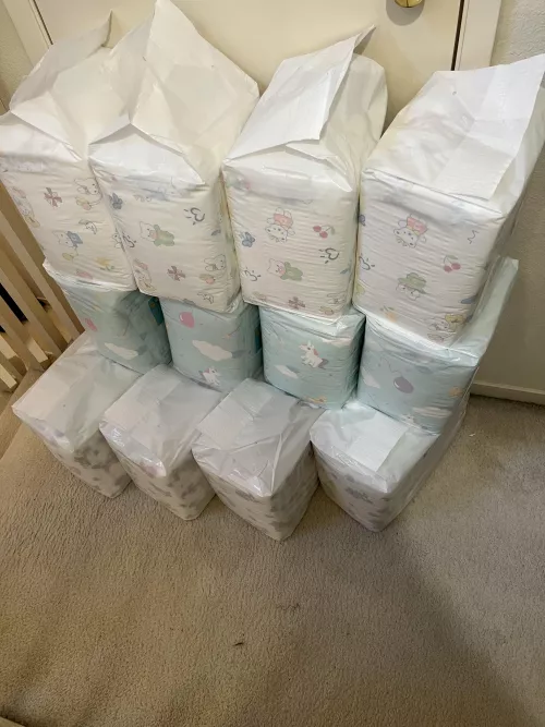 These should last me a while