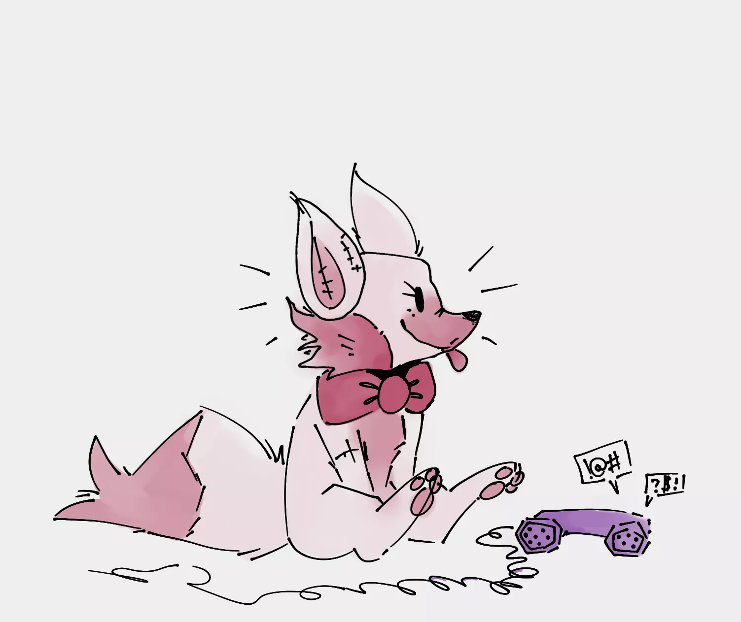 Trying my hand at a Roald Dohl/Quintin Blake illustration style. Thought it'd be fun to learn.