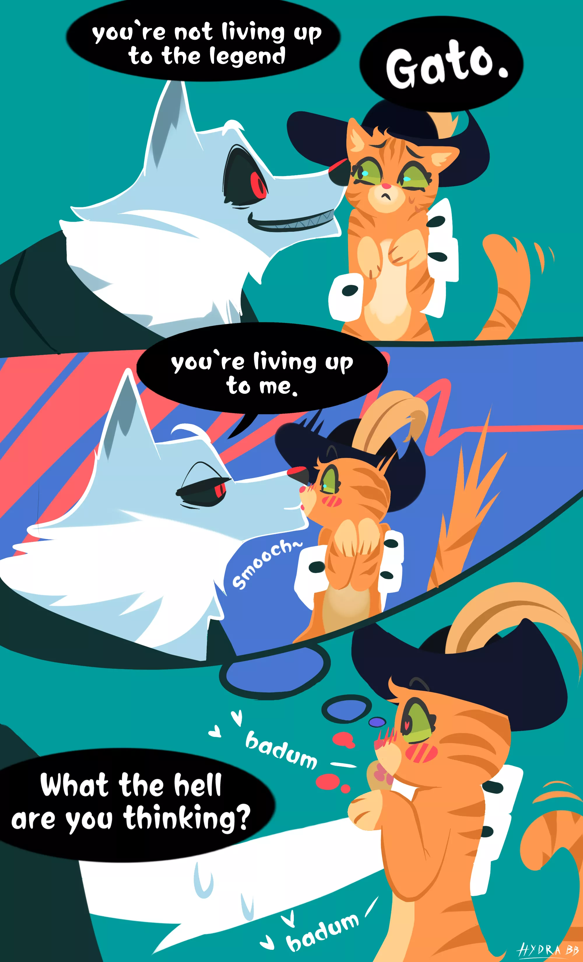 What, it’s normal to be attracted to death. / art by me