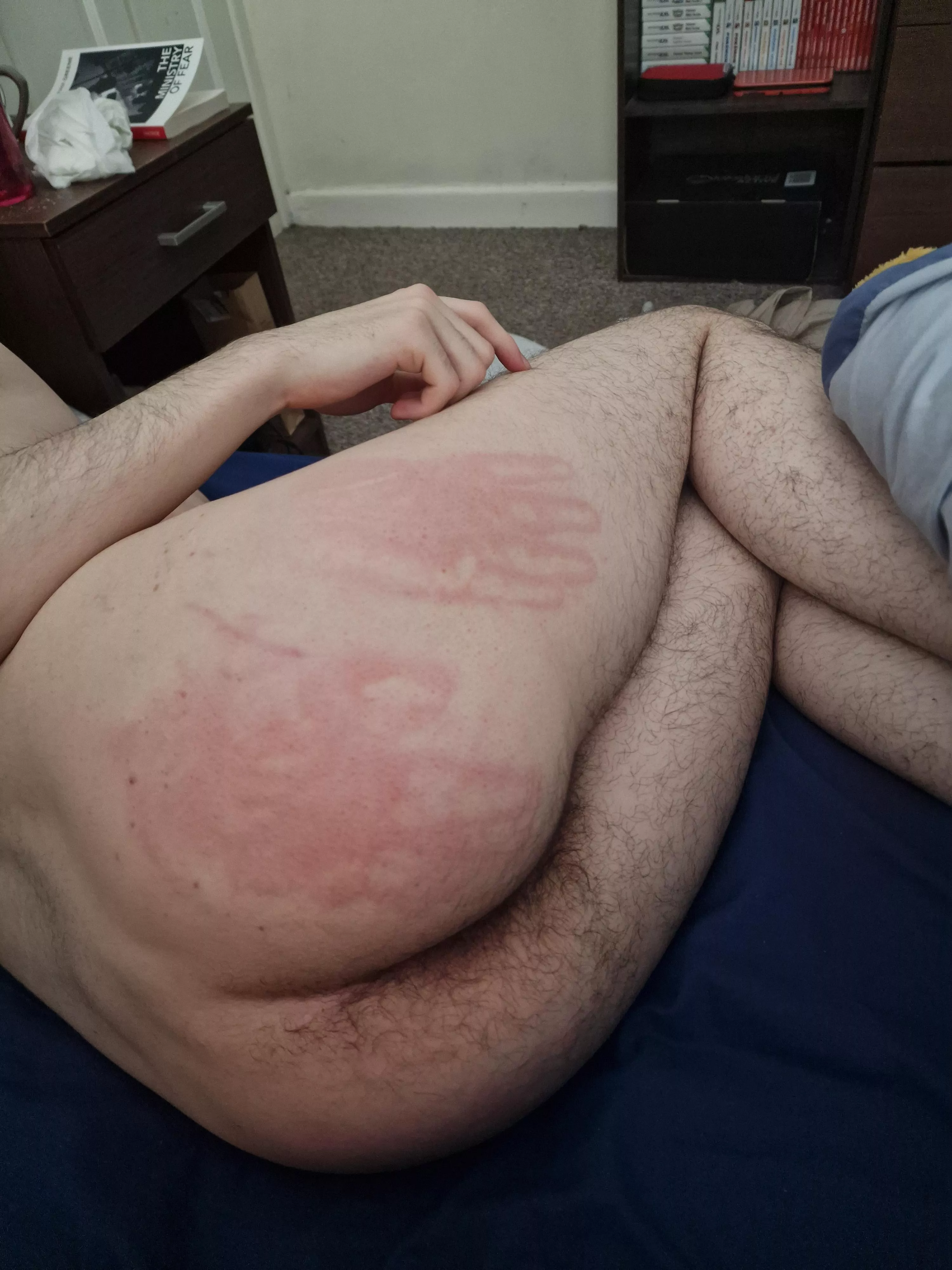 When daddy spanks your ass extra hard