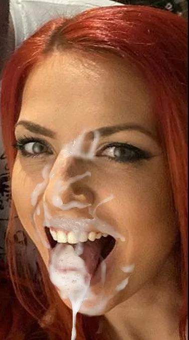 White creams, sweet dreams. She looks satisfied ;)