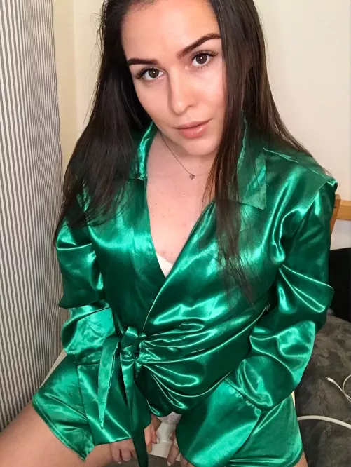 Would you like it if I kneel and look up to you like this?