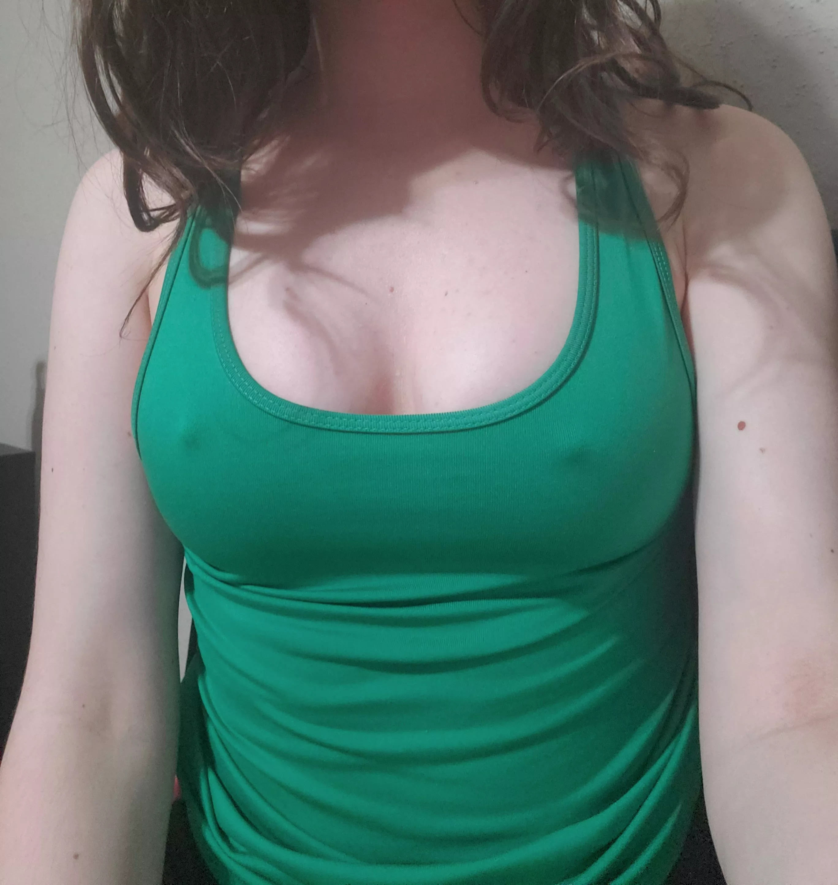 You think the other gym goers mind my top?