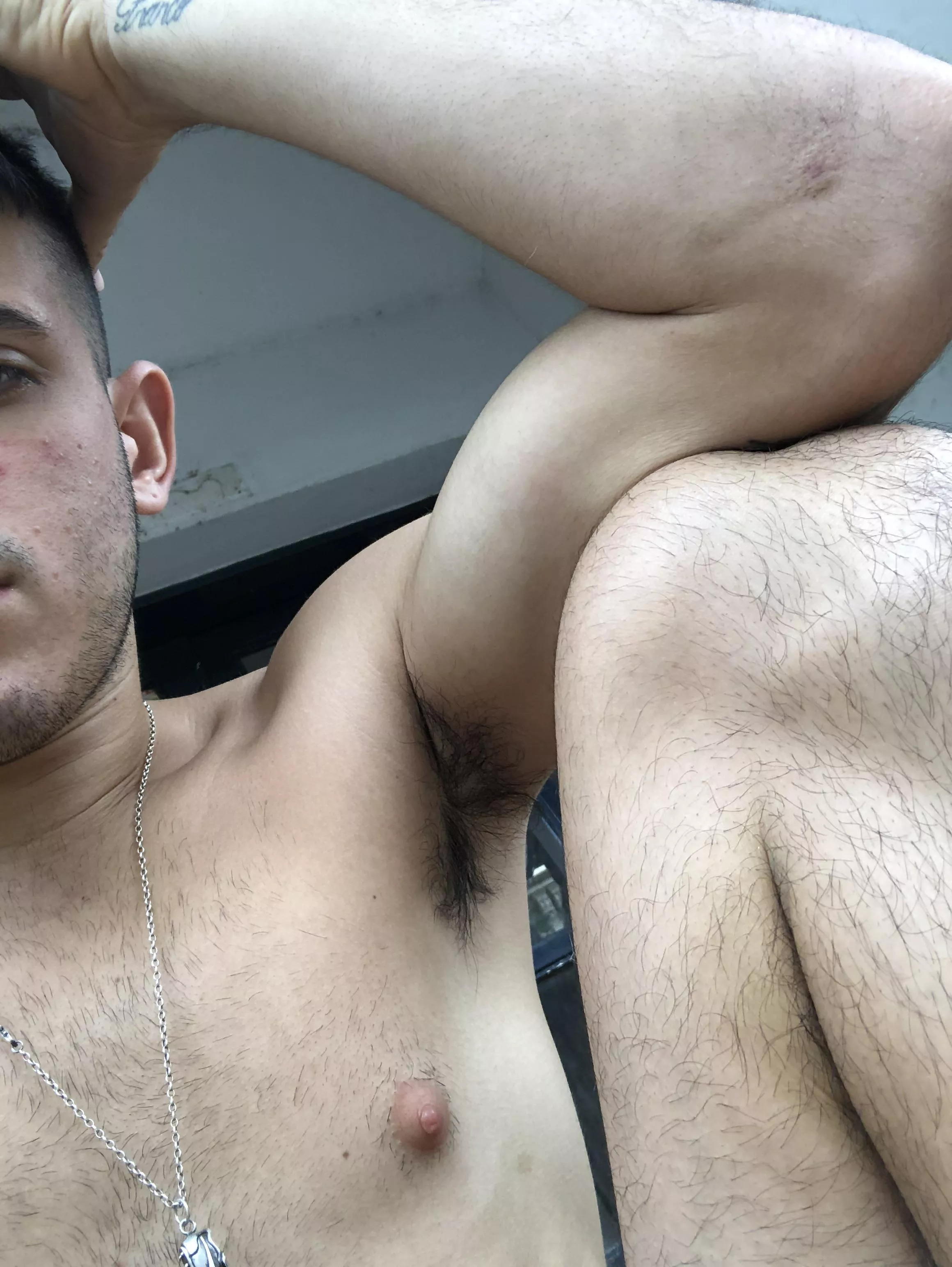 20 years old hairy, big penis and very sweaty