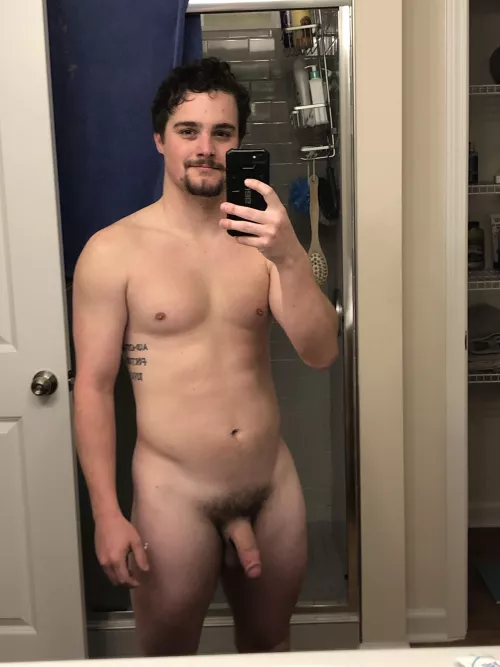 A little banged up from jiu-jitsu but that doesn’t mean we can’t bang in the shower.