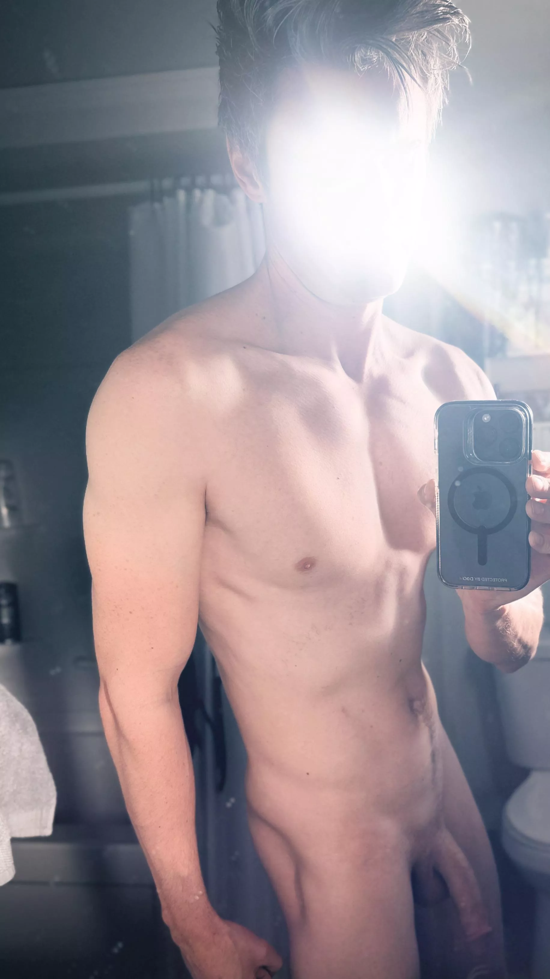 About to hop in the shower....